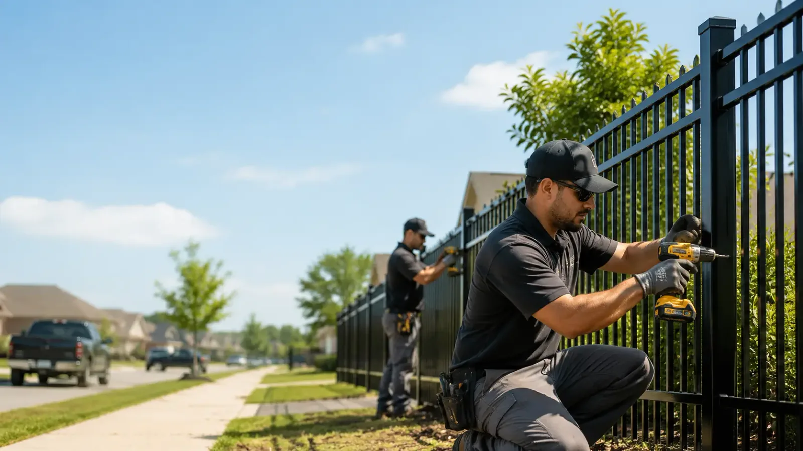 Metal Fence Installation in Claxton, GA